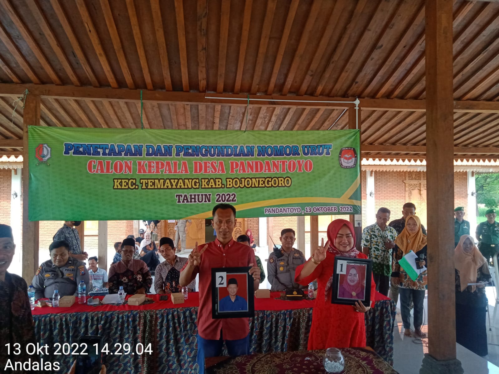 PENETAPAN BAKAL CALON KEPALA DESA PANDANTOYO