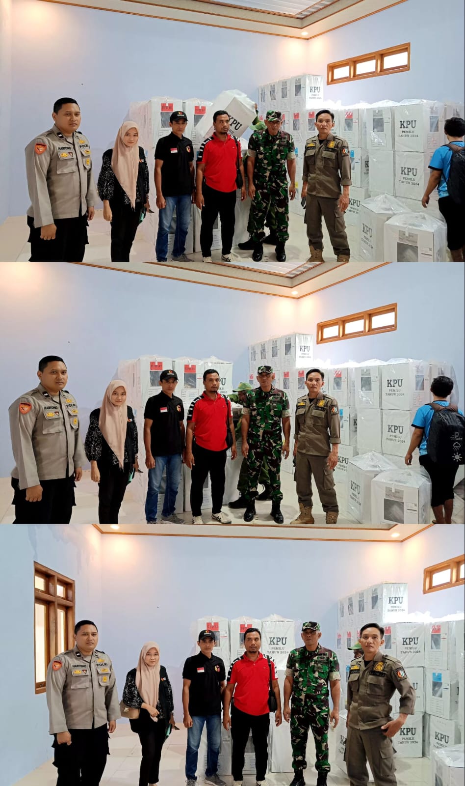 PENDITRIBUSIAN  OGITIK KOTAK  SUARA