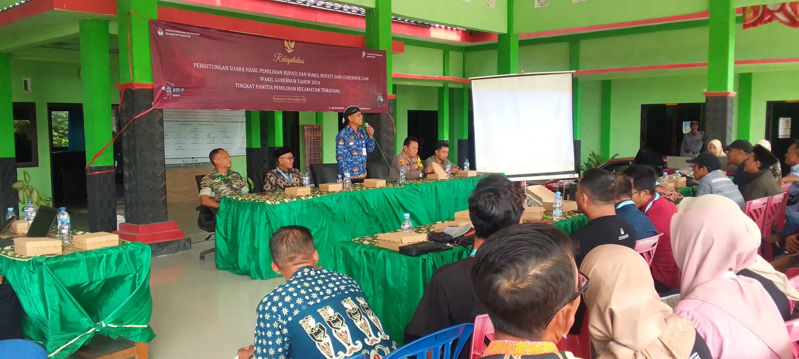 Rapat Pleno Rekapitulasi Perhitungan Perolehan Suara dan Penetapan Hasil Pemilu Tahun 2024