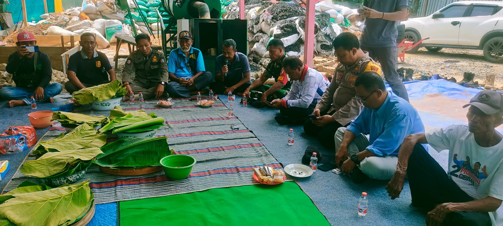 PERESMIAN PABRIK PENGOLAHAN PUPUK ORGANIK.