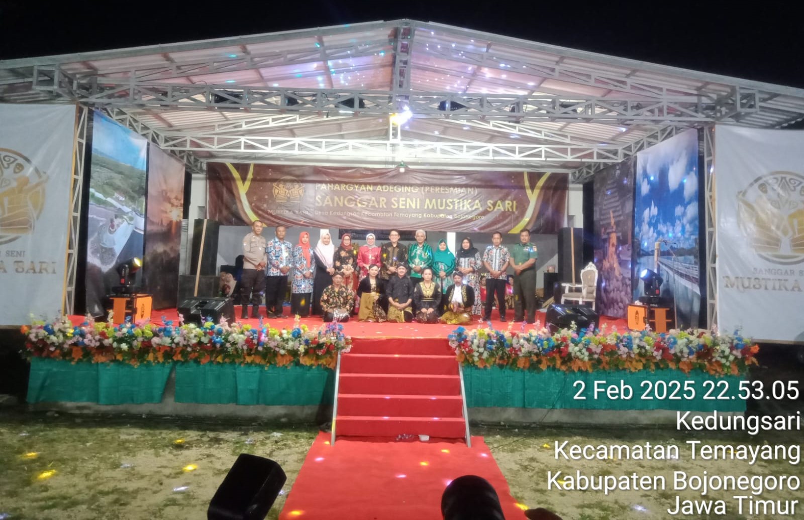 Peresmian SANGGAR SENI MUSTIKASARI Desa Kedungsari