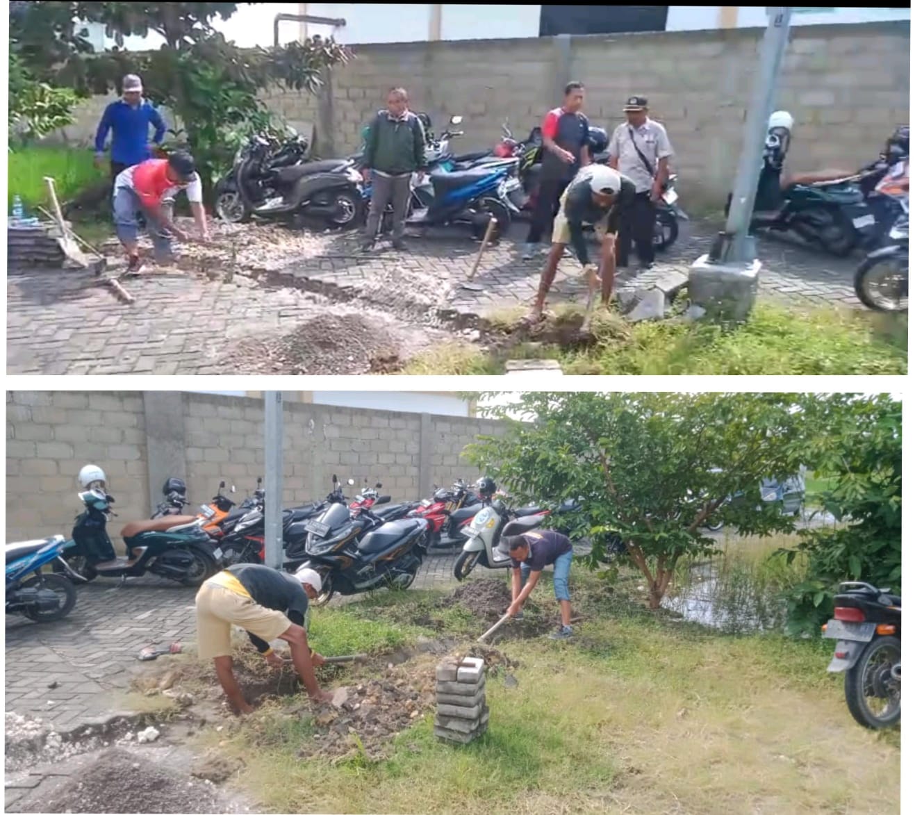 Kerja Bakti di Jumat Bersih