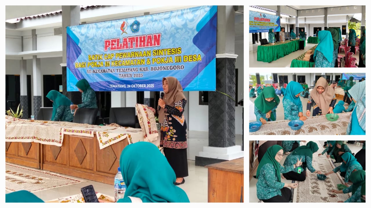 Pelatihan Pewarnaan Batik