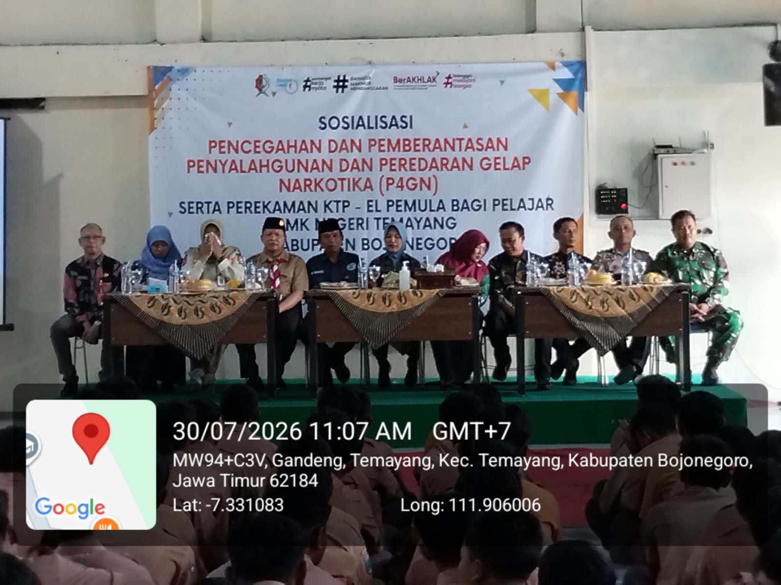 Wakil Bupati Bojonegoro Tinjau Berbagai Kegiatan Pelayanan dan Monitoring di Kecamatan Temayang