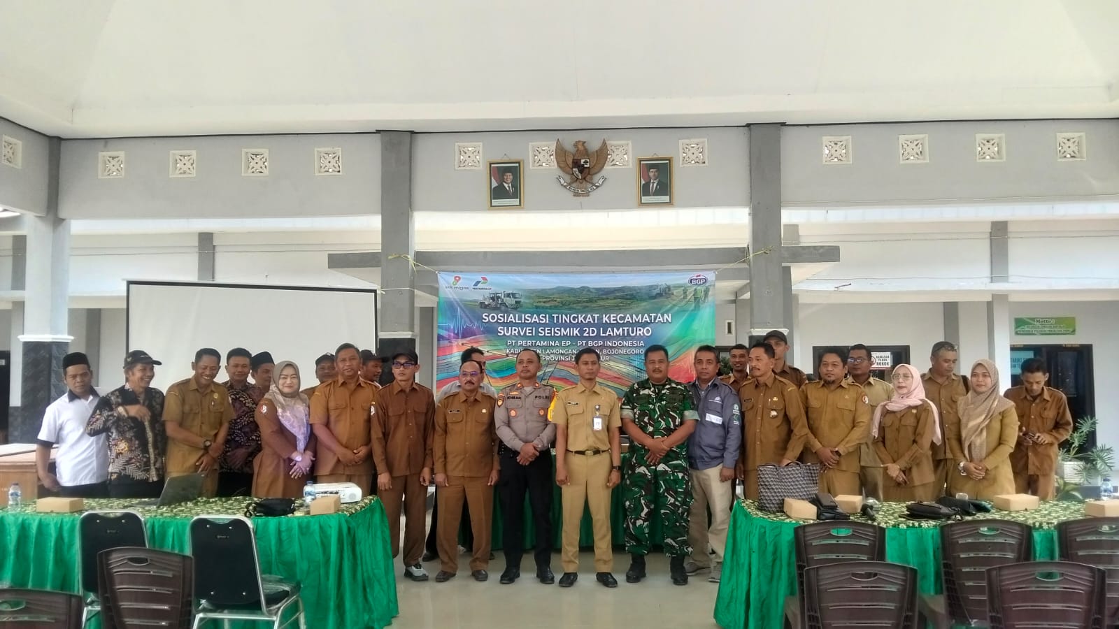 Kecamatan Temayang Fasilitasi Sosialisasi Survei Seismik 2D Lamturo