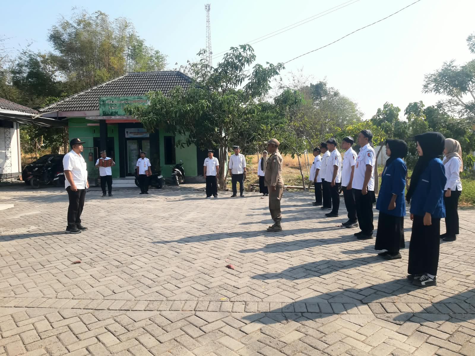 Apel Karyawan dan Karyawati Kecamatan Temayang Bersama Dinas Satu Atap