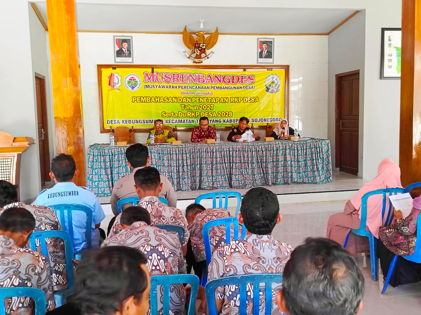 Desa Kedungsumber Gelar Musrenbangdes dan Tetapkan RKP Desa Tahun 2027