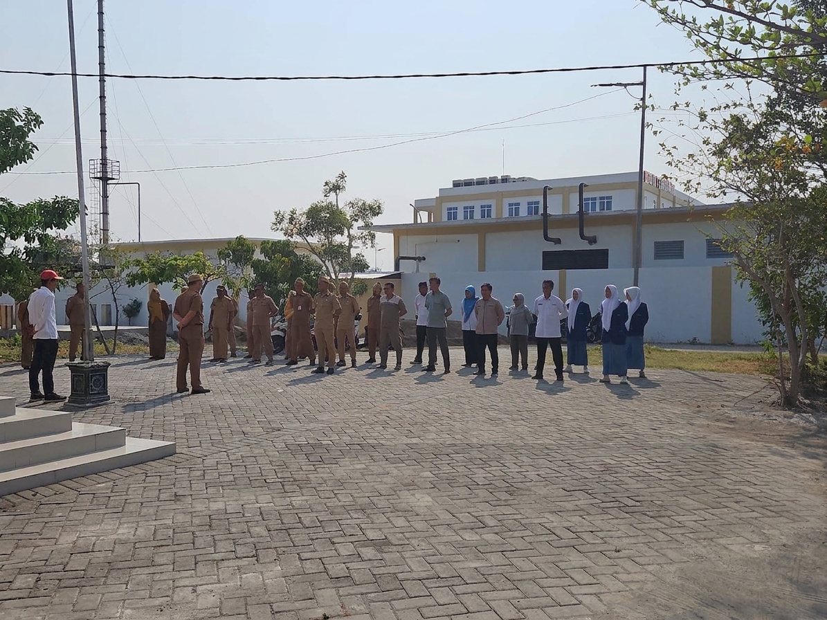 Apel Pagi Kecamatan Temayang Bersama Dinas Satu Atap, Perkuat Disiplin dan Sinergi Pelayanan