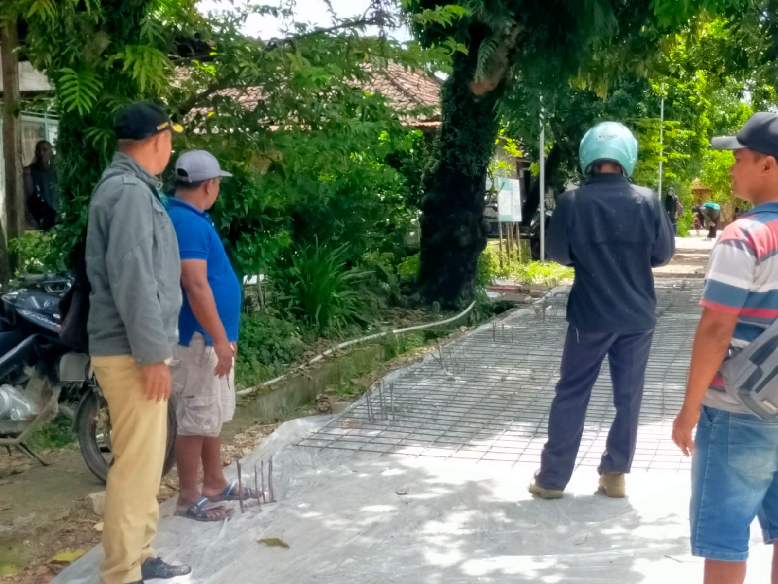 virifikasi pembangunan drainace desa soko